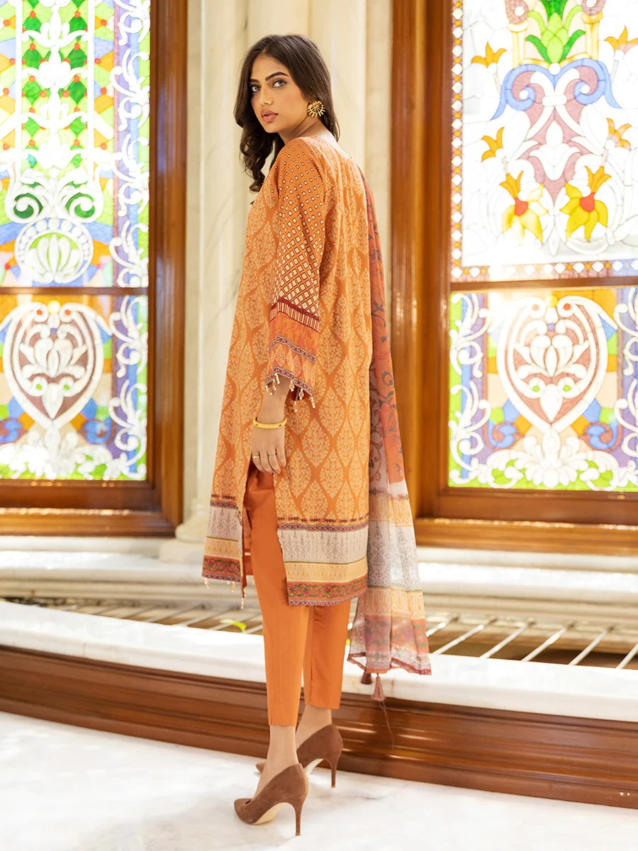 Salitex Kiara Printed Lawn Unstitched 3 Piece - SKL-D07