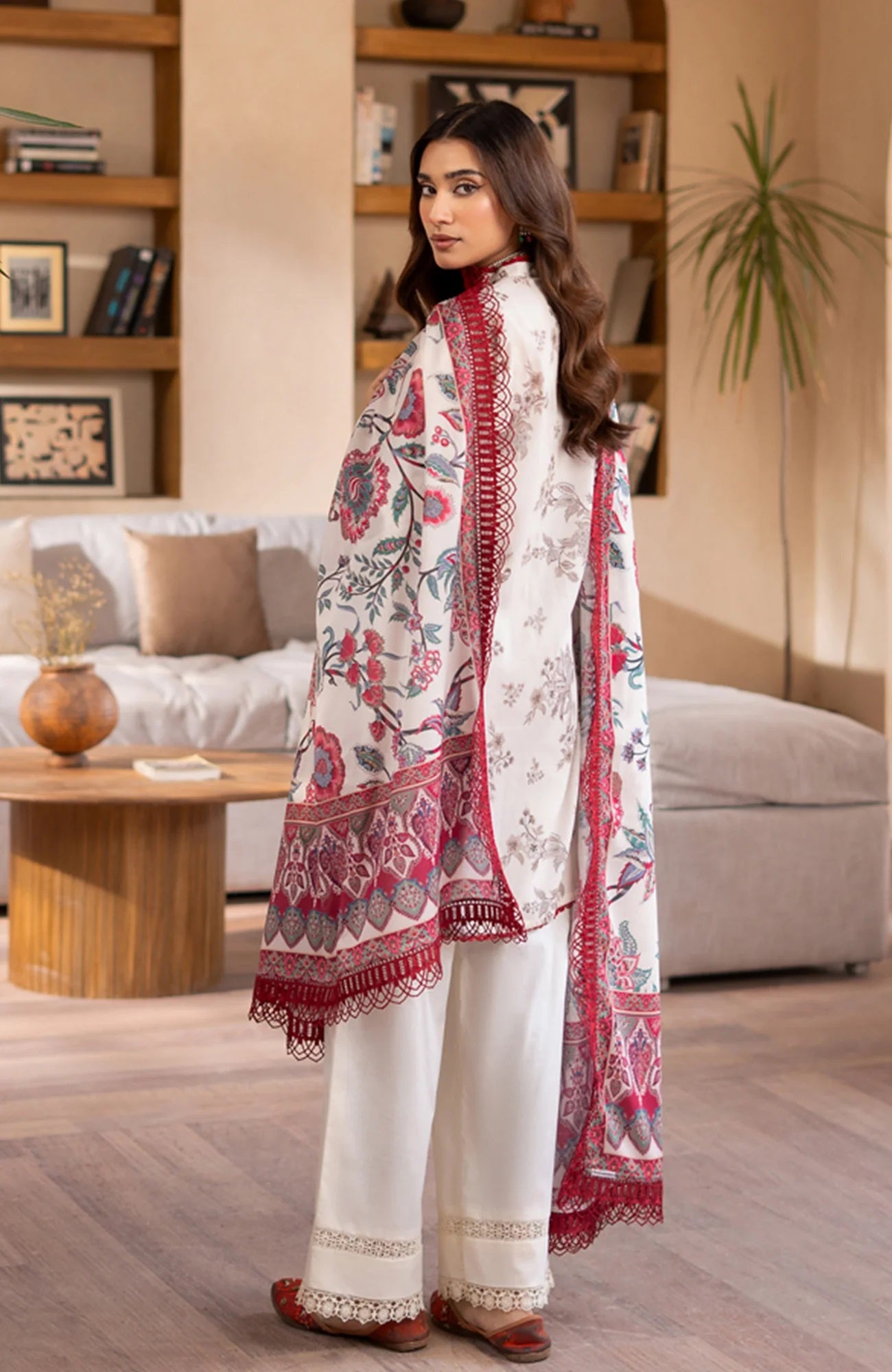 Mausummery Digital Printed Lawn Unstitched 3 Piece Suit – MUS25V1PL07