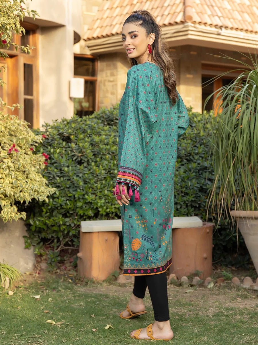 Mehr Digital Printed Lawn Shirt 1 piece unstitched - 23DA-007UT