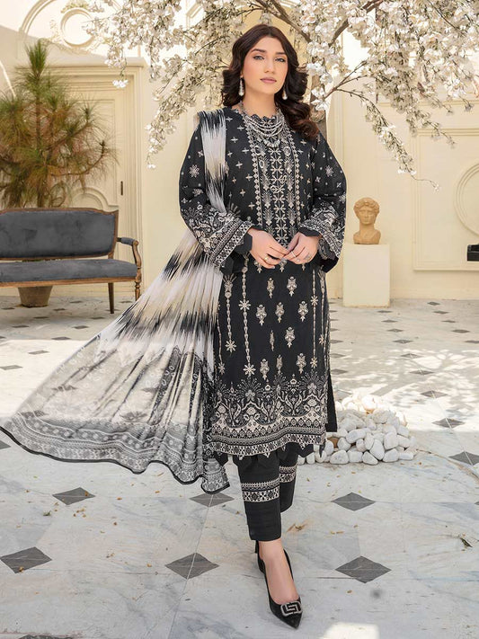 Afreen by Aalaya Embroidered Lawn 3 piece dress unstitched - AL23-D07