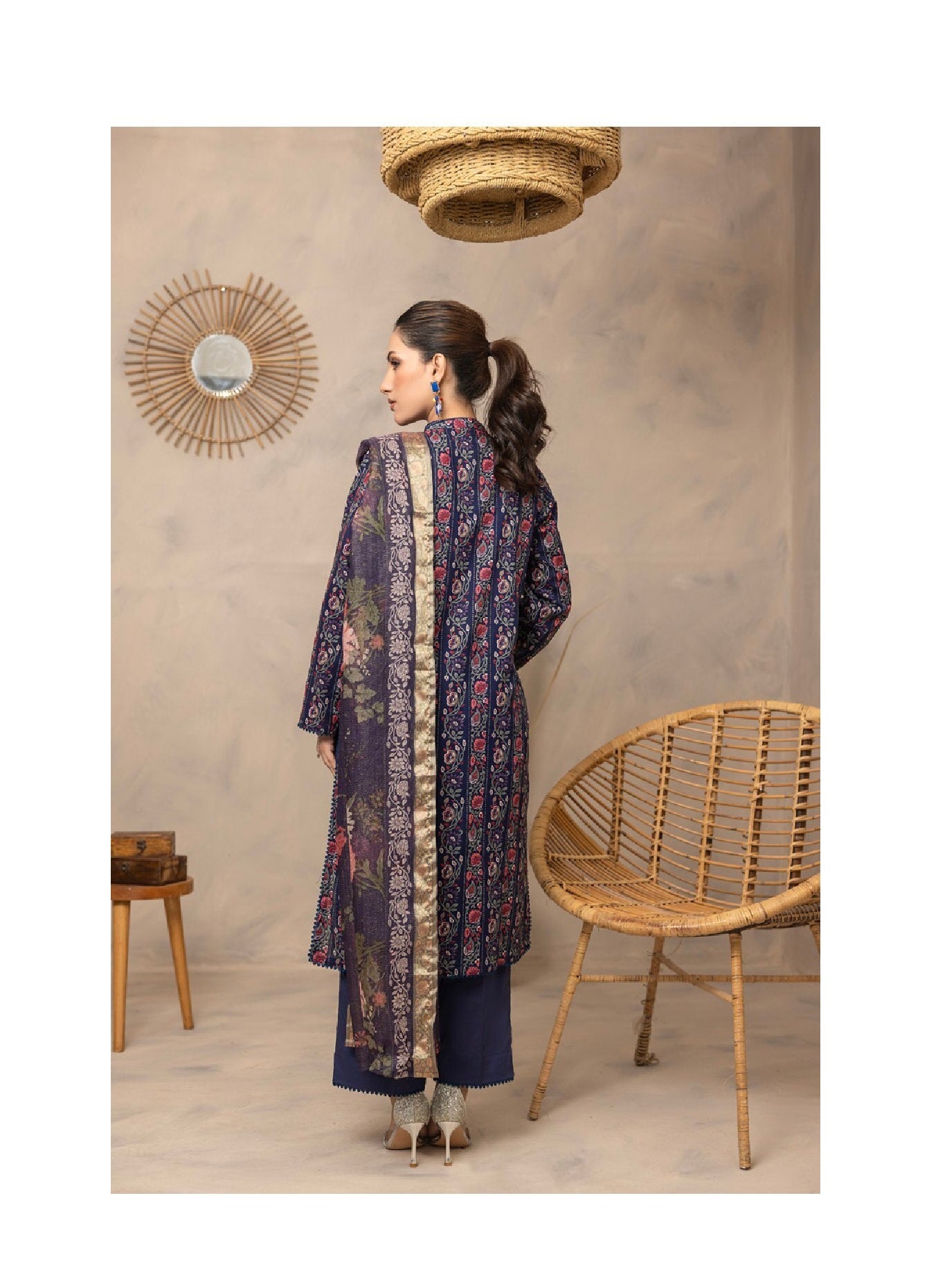 Salina Platinum By Regalia Textiles Printed Lawn Suits Unstitched 3 Piece - SM-07 - Summer Collection