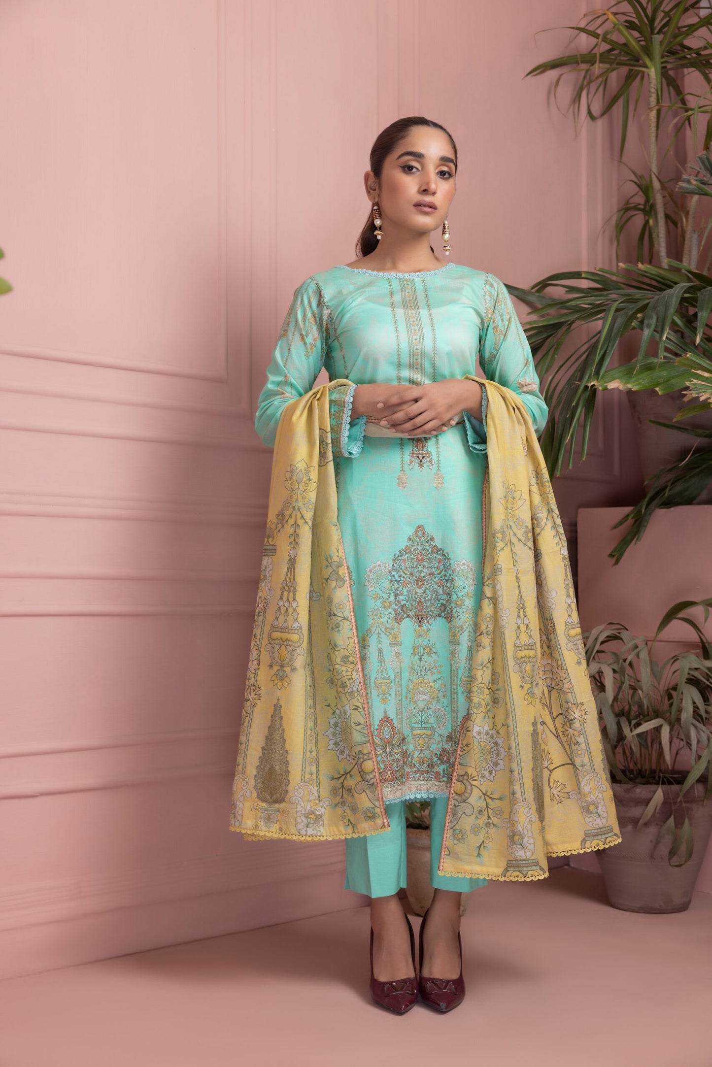 Salina By Regalia Textiles Printed Lawn Suits Unstitched 3 Piece SPL1123-07