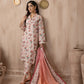 Identic Separate Mid Summer Printed Cotton 3 Piece Unstitched - ISMSC3 - 07