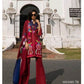 Sana Safinaz Embroidered 3 Piece Unstitched Suit with Woolen Shawl- 7B