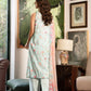 Mishaal by Gulljee Embroidered Lawn 3 piece Unstitched Dress - GJM11 - A07 - Summer Collection