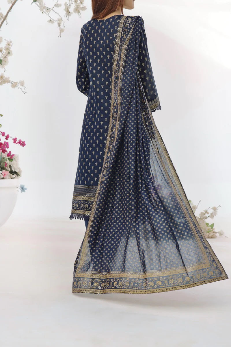Daman By VS Textiles Printed Lawn Suits Unstitched 3 Piece VS24-D1 2907-B - Summer Collection