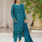 Ishq Aatish by Emaan Adeel Embroidered Chiffon Suits Unstitched 3 Piece EA23IA-07 Fareeda - Luxury Collection