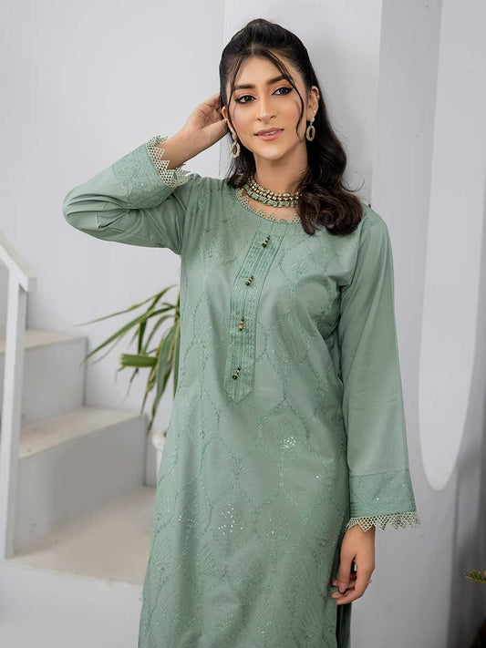 Nisha by Aalaya Embroidered Lawn Unstitched Shirt NEK2- D07