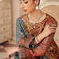 Emaan Adeel Embroidered Chiffon 3 piece Unstitched Dress - LX 07