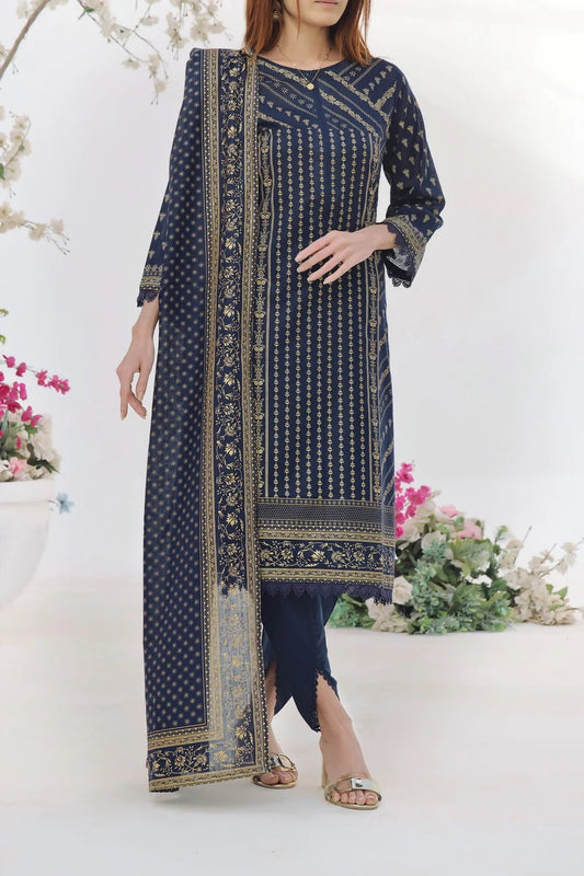 Daman By VS Textiles Printed Lawn Suits Unstitched 3 Piece VS24-D1 2907-B - Summer Collection
