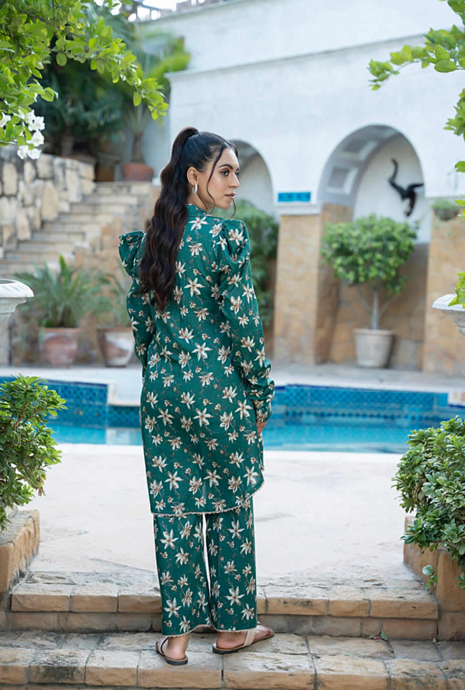Identic Separates By Regalia Textiles Printed Linen Suits Unstitched 2 Piece RTPL-D-07 - Winter Collection