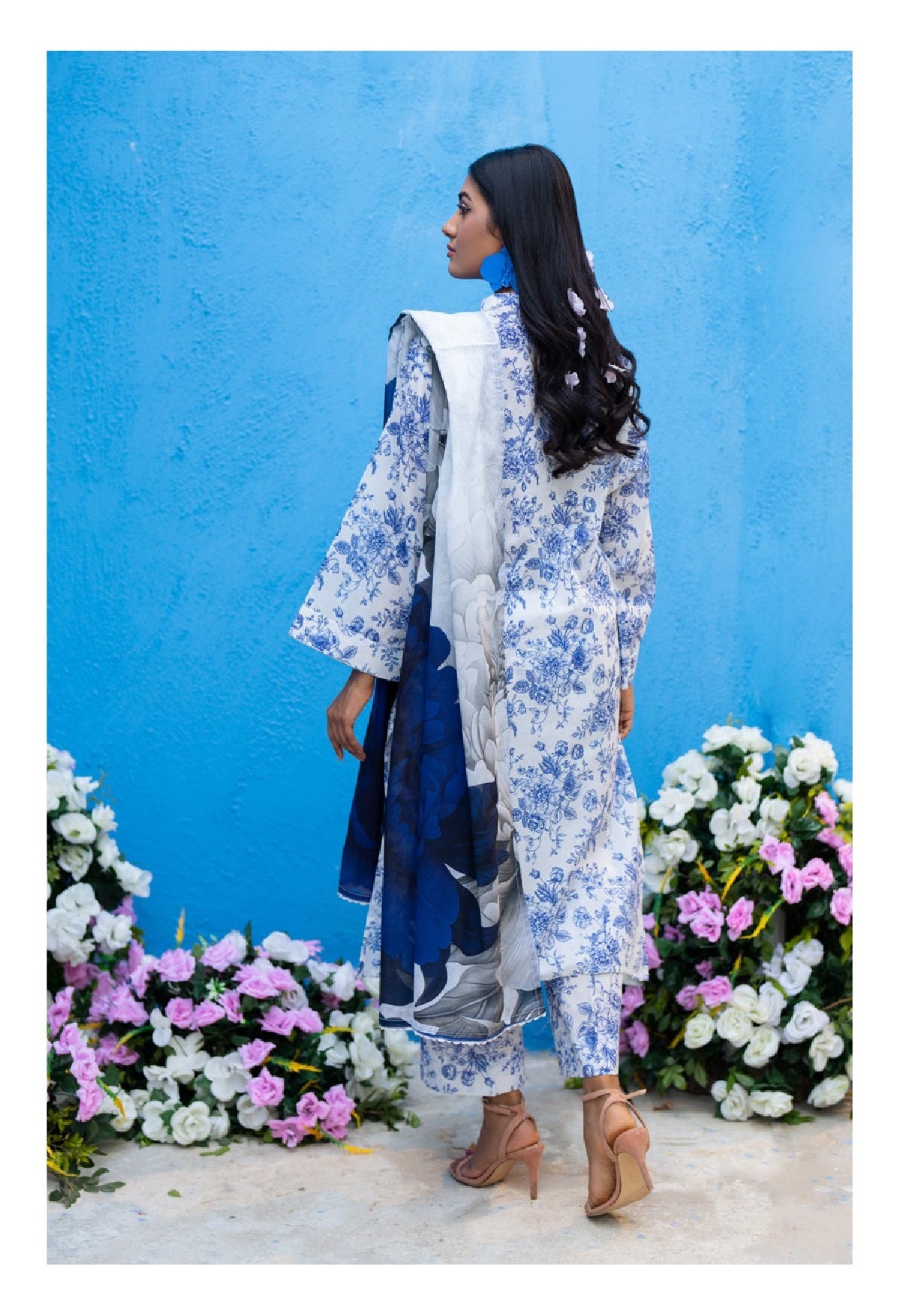 Salina by Regalia Textile Printed Lawn 3 Piece Unstitched Dress - RSPL-07 Summer Collection