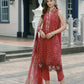 Noor By Saadia Asad Embroidered Lawn Suits Unstitched 3 Piece D08 - Liana