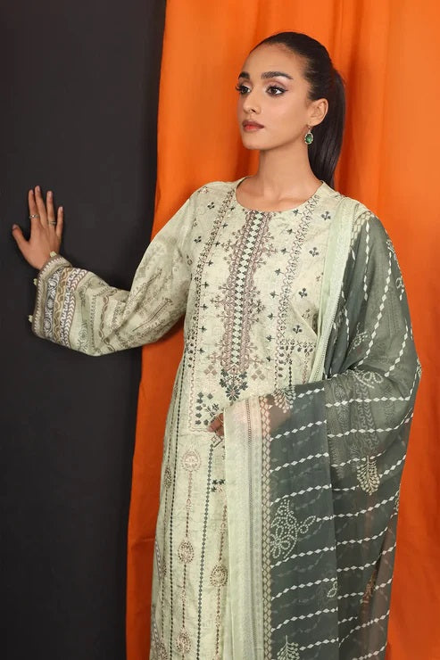 Kotor by Rashid Textile Embroidered Lawn Unstitched 3 Piece Dress - RTC-8135