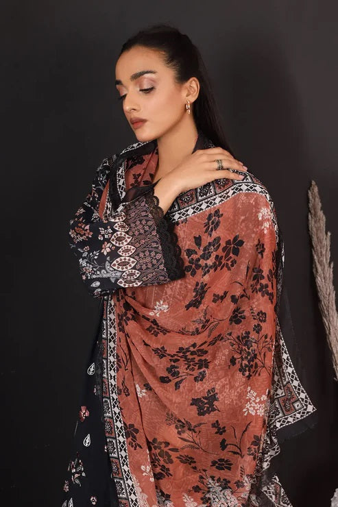 Kotor by Rashid Textile Embroidered Lawn Unstitched 3 Piece Dress - RTC-8138