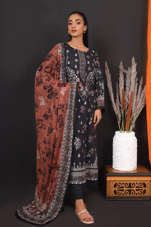 Kotor by Rashid Textile Embroidered Lawn Unstitched 3 Piece Dress - RTC-8138