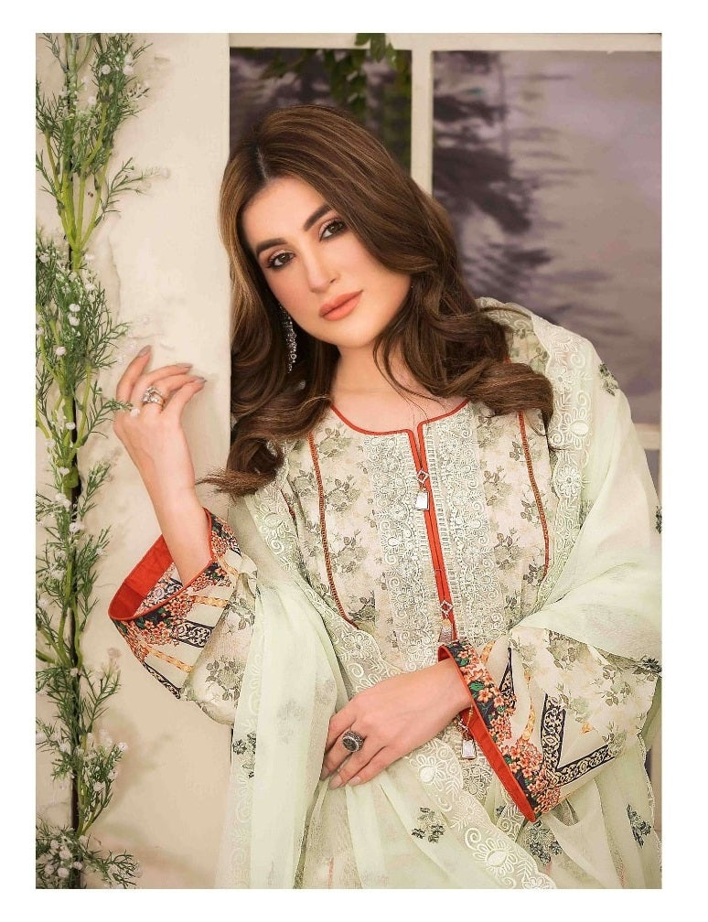 Selene by Tawakkal Embroidered Lawn 3 Piece Unstitched - TSL-D8713
