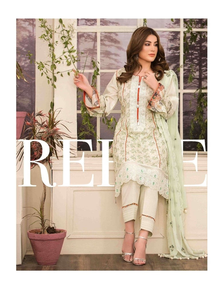 Selene by Tawakkal Embroidered Lawn 3 Piece Unstitched - TSL-D8713