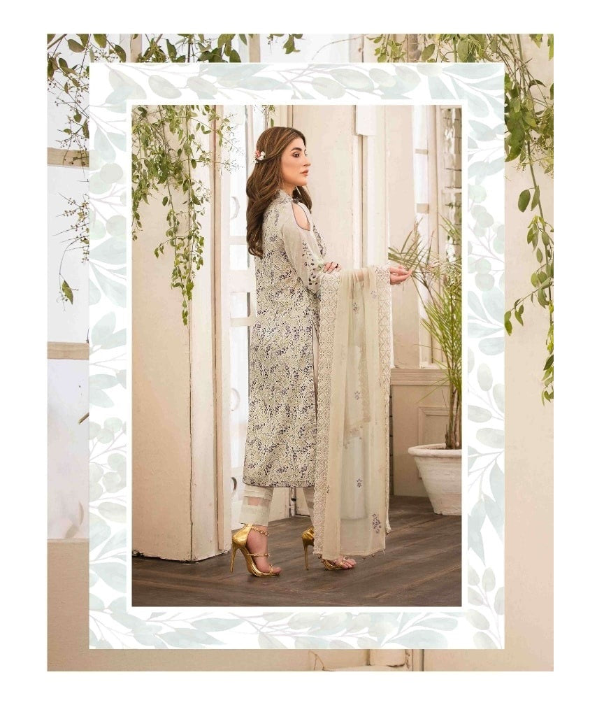 Selene by Tawakkal Embroidered Lawn 3 Piece Unstitched - TSL-D8717