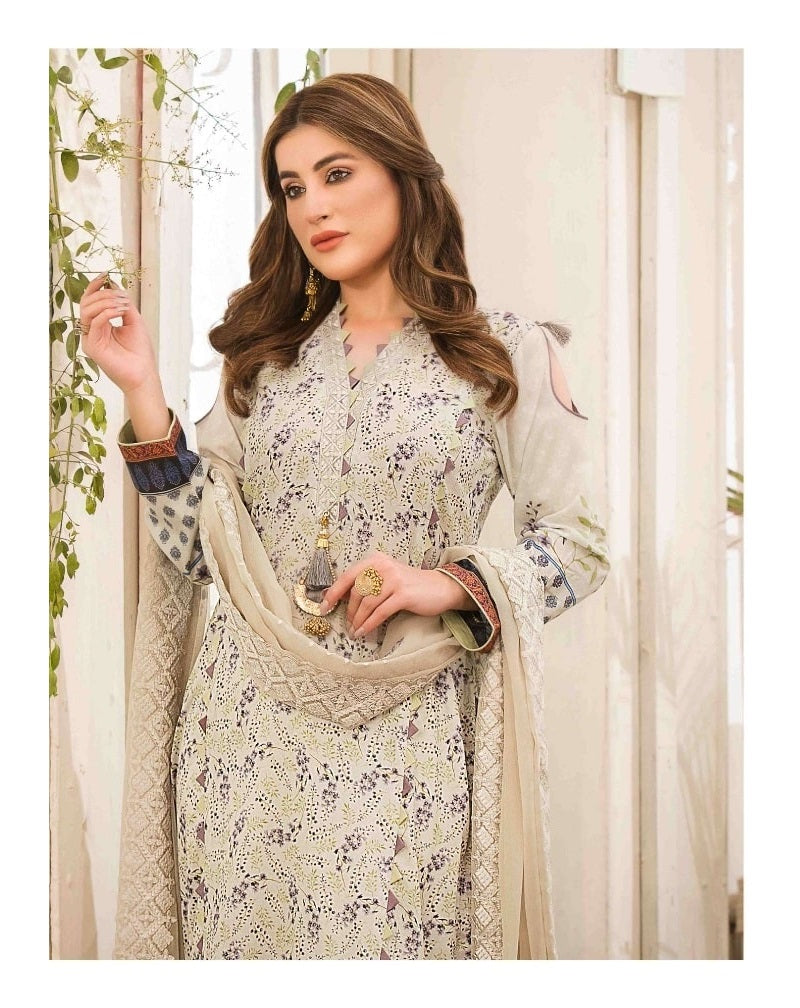 Selene by Tawakkal Embroidered Lawn 3 Piece Unstitched - TSL-D8717