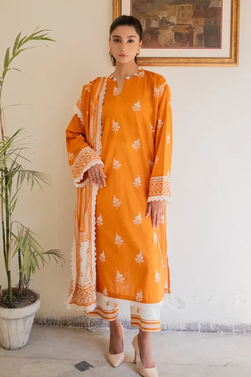 Print Diary by Rashid Textile Digital Printed Lawn Unstitched 3 Piece Dress - RTPD-8763