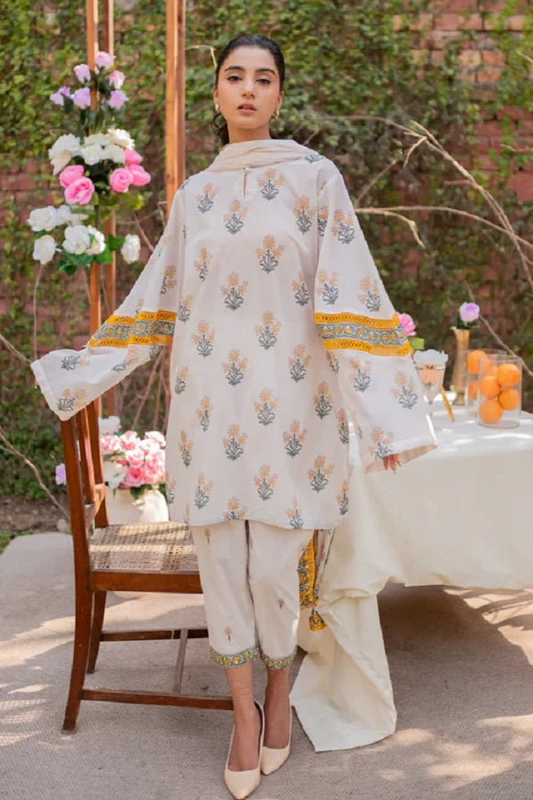 Print Diary by Rashid Textile Digital Printed Lawn Unstitched 3 Piece Dress - RTPD-8764