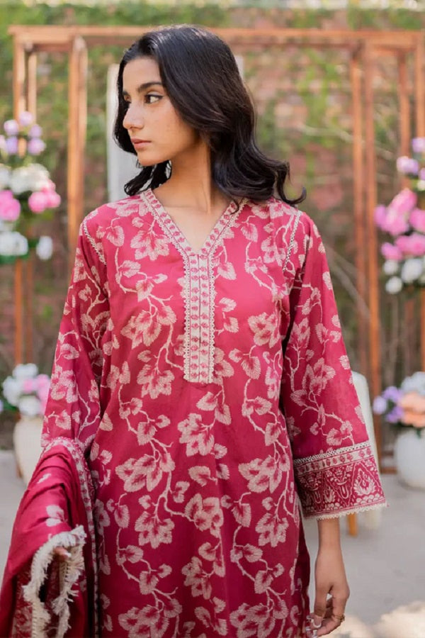 Print Diary by Rashid Textile Digital Printed Lawn Unstitched 3 Piece Dress - RTPD-8766