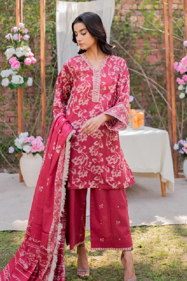 Print Diary by Rashid Textile Digital Printed Lawn Unstitched 3 Piece Dress - RTPD-8766