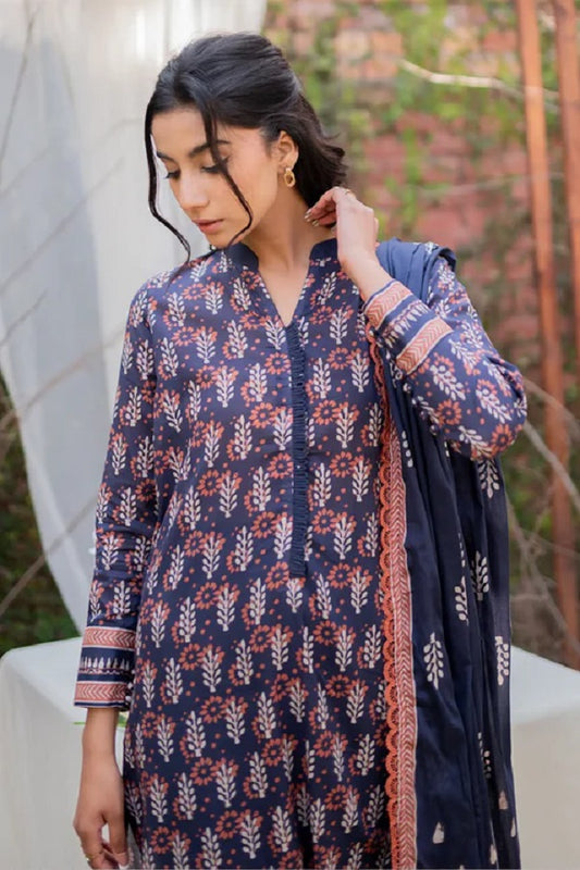 Print Diary by Rashid Textile Digital Printed Lawn Unstitched 3 Piece Dress - RTPD-8768