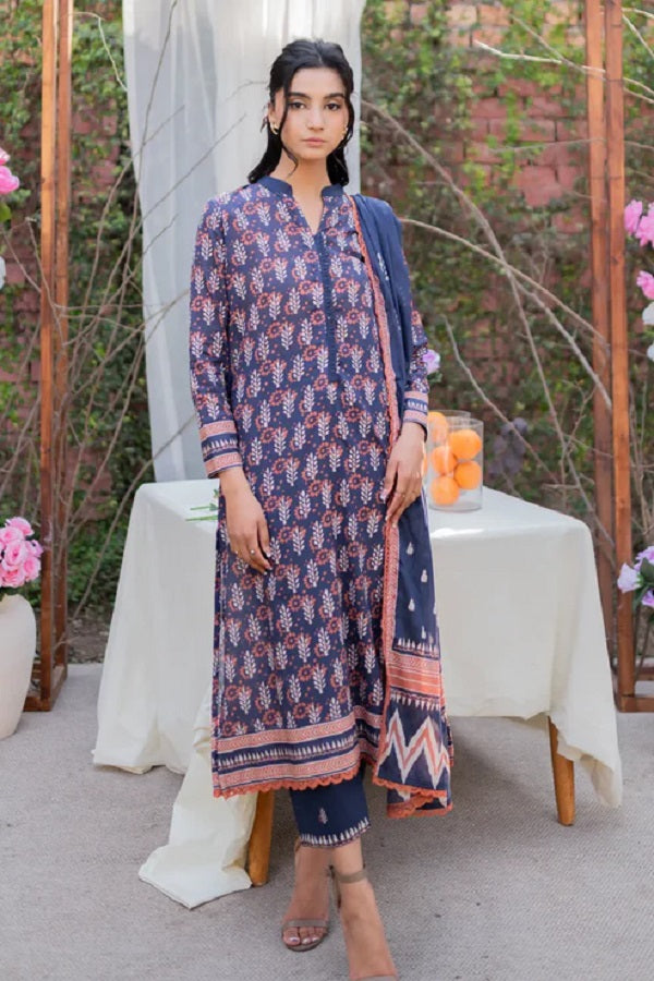 Print Diary by Rashid Textile Digital Printed Lawn Unstitched 3 Piece Dress - RTPD-8768