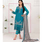 Ophelia by Tawakkal Chikankari Lawn 3pc Semi Stitched Dress - D-8881-a