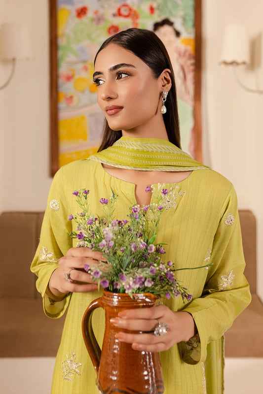 Ripple by Rashid Textile Embroidered Lawn 3 piece Unstitched Dress - REL-8892