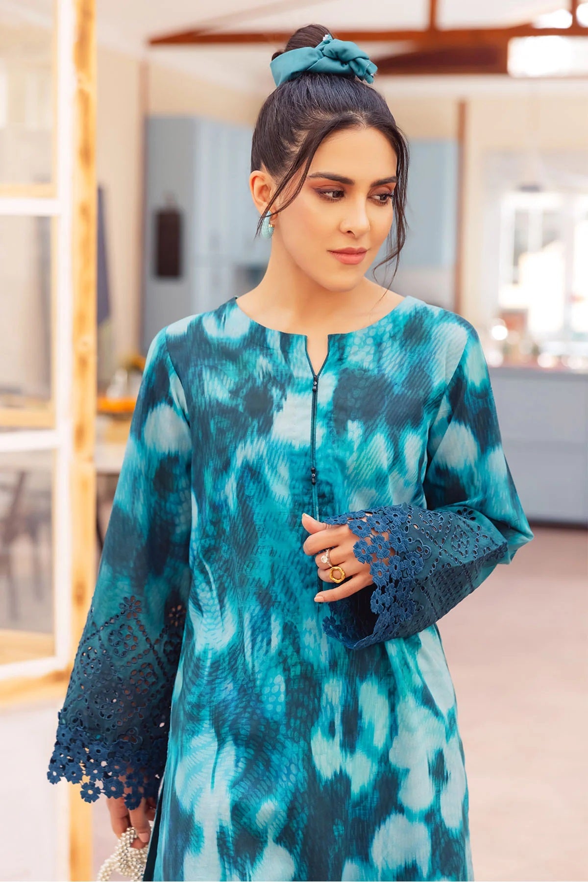 Ballerina By Nureh Embroidered Chikankari Lawn Suits Unstitched 2 Piece NU2- 88