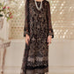 Emaan Adeel Embroidered Chiffon 3 piece Unstitched Dress - LX 08