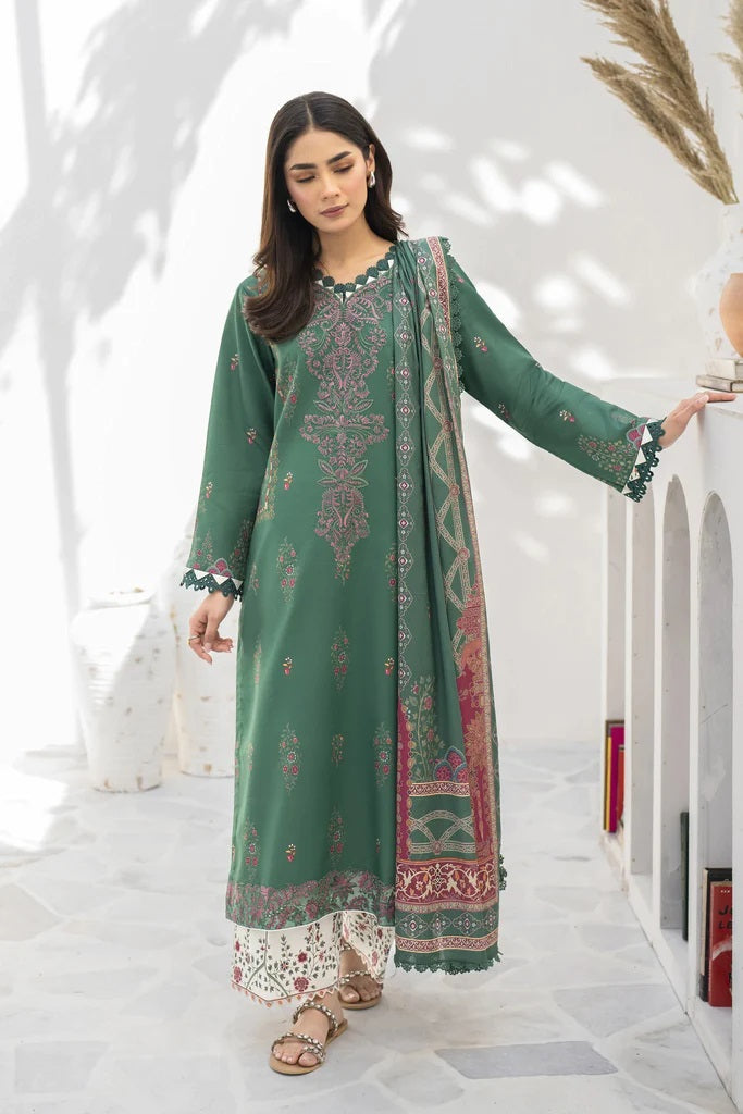 Shezlin by Aabyaan Embroidered Chikankari Suits Unstitched 3 Piece AS-AR-08 ESHAAL  - Summer Collection