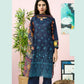 Blossom by Riaz Art Embroidered Slub Lawn 3pc Unstitched Dress - 08