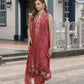 Noor By Saadia Asad Embroidered Lawn Suits Unstitched 3 Piece D08 - Liana