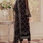 Emaan Adeel Embroidered Chiffon 3 piece Unstitched Dress - LX 08