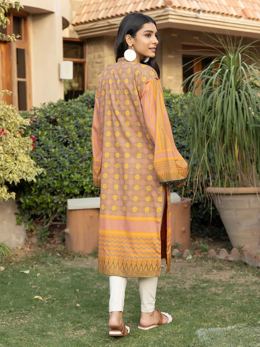 Mehr Digital Printed Lawn Shirt 1 piece unstitched - 23DA-008UT