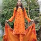 Identic Separate Mid Summer Printed Cotton 3 Piece Unstitched - ISMSC3 - 08