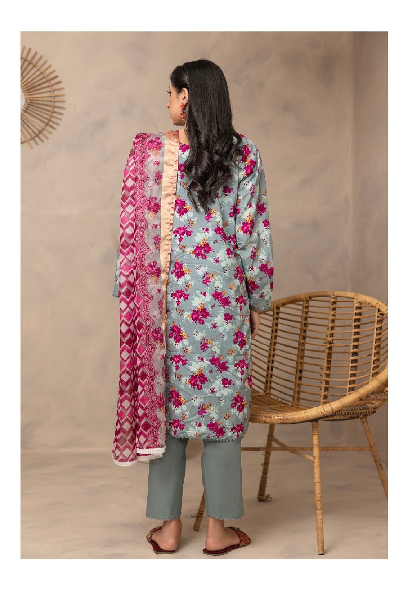 Salina Platinum By Regalia Textiles Printed Lawn Suits Unstitched 3 Piece - SM-08 - Summer Collection