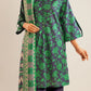 Saya Digital Printed Lawn 3 piece Unstitched Dress - U01-24331-08B