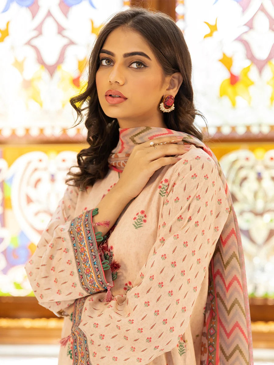 Salitex Kiara Printed Lawn Unstitched 3 Piece - SKL-D08