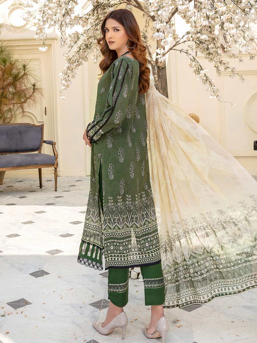 Afreen by Aalaya Embroidered Lawn 3 piece dress unstitched - AL23-D08