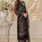 Emaan Adeel Embroidered Chiffon 3 piece Unstitched Dress - LX 08