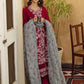 Meena Kumari By Aabyaan Embroidered Chikankari Lawn 3pc Suits Unstitched AB-08 Mahjabeen