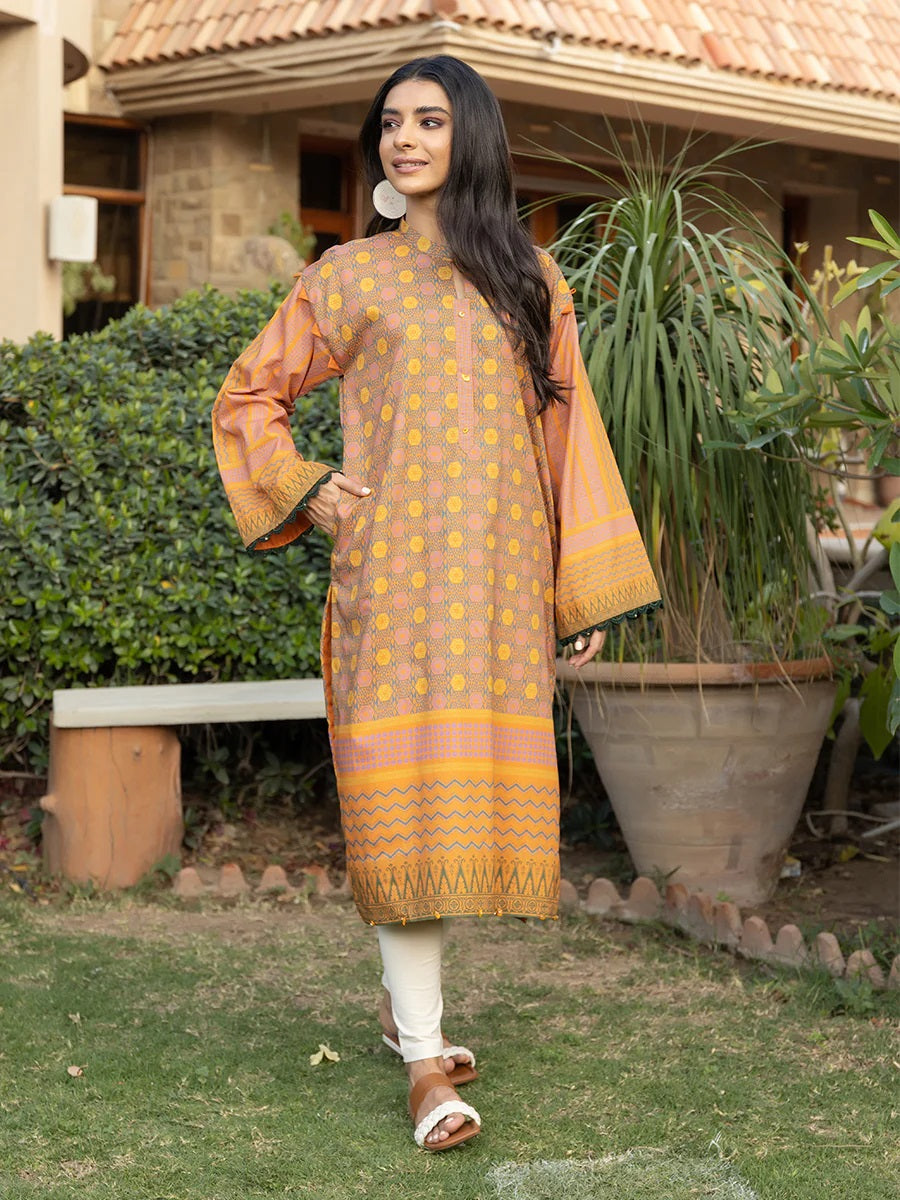 Mehr Digital Printed Lawn Shirt 1 piece unstitched - 23DA-008UT