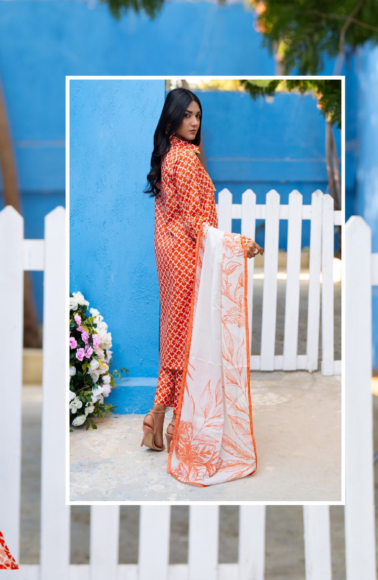 Salina by Regalia Textile Printed Lawn 3 Piece Unstitched Dress - RSPL-08 Summer Collection