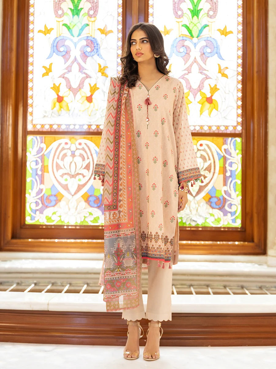 Salitex Kiara Printed Lawn Unstitched 3 Piece - SKL-D08