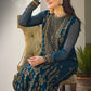 Asim Jofa Zari Sitara Embroidered Chiffon Unstitched 1 Piece Shirt - AJZS 08